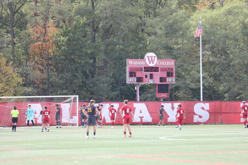 a group of people on a field