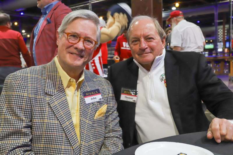 two men posing for a picture