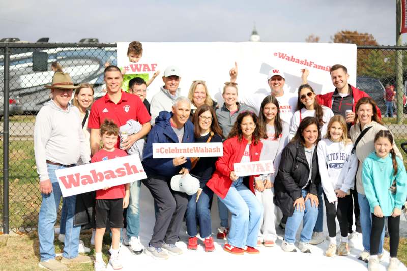 a group of people posing for a photo
