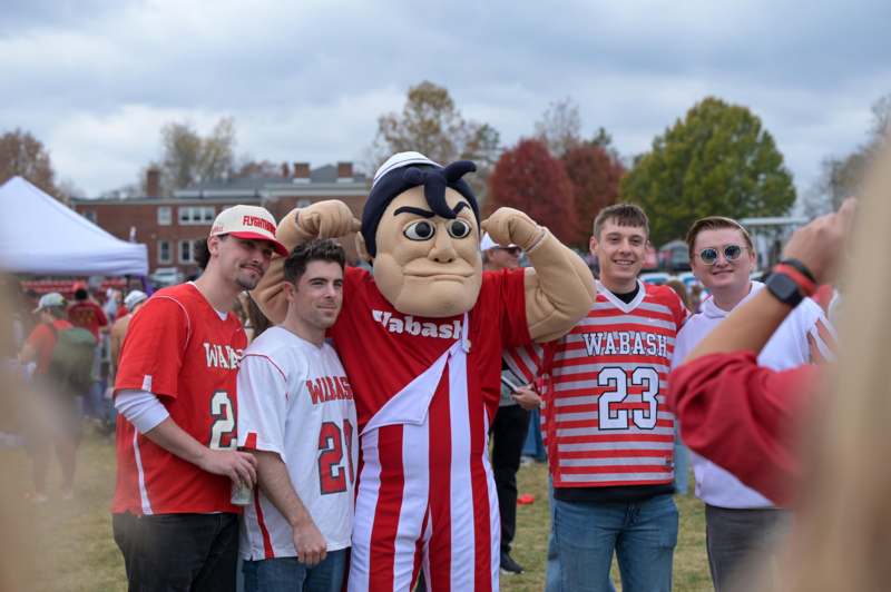 a group of people posing for a picture