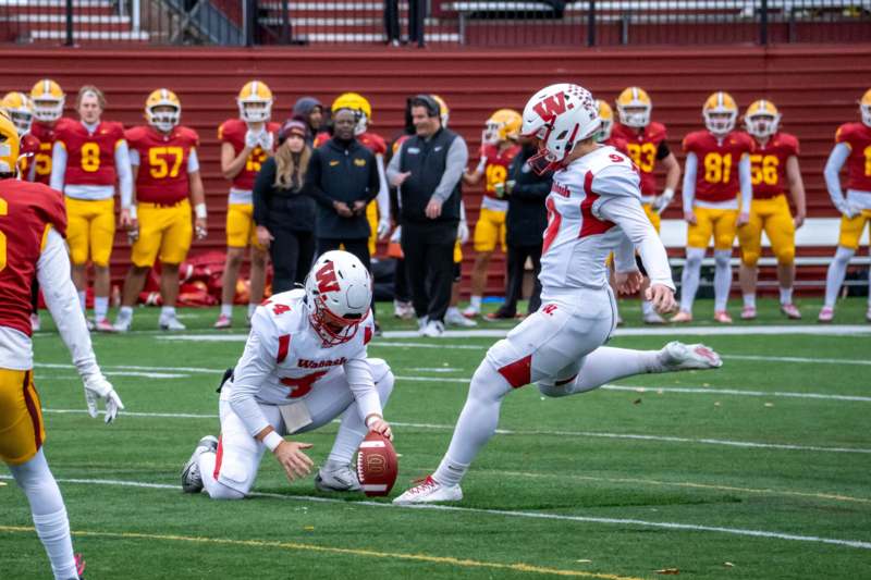 a football players on a field