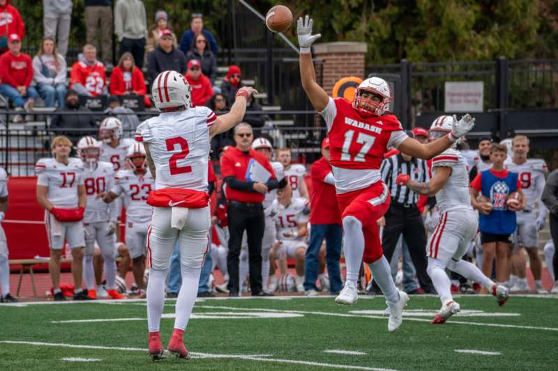 a group of football players on a field