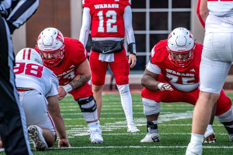 a group of football players on a field