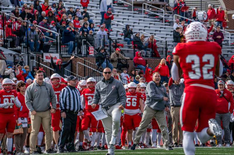 a football team on a field
