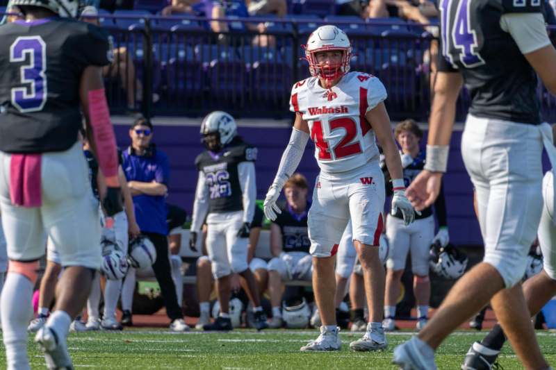 a football player in a uniform