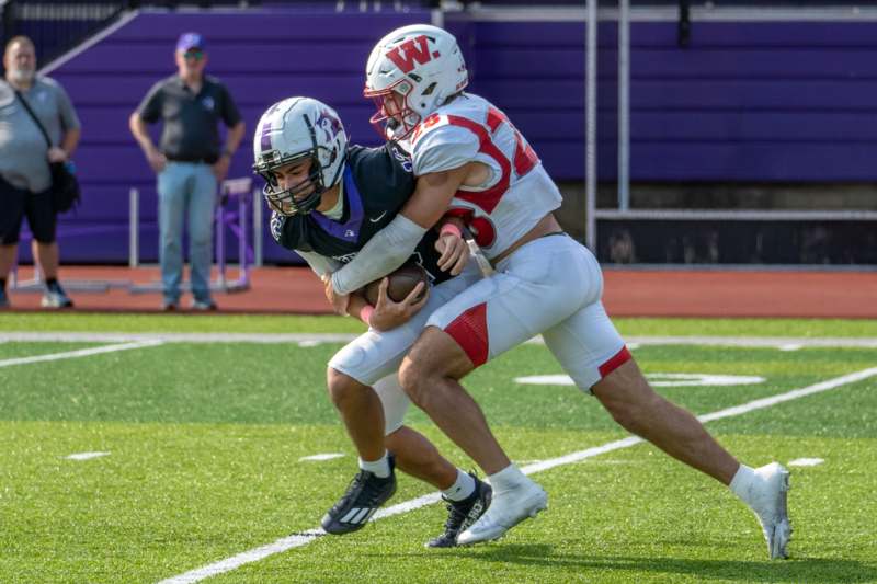 a football players on a field