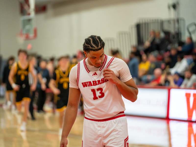 a man in a basketball uniform