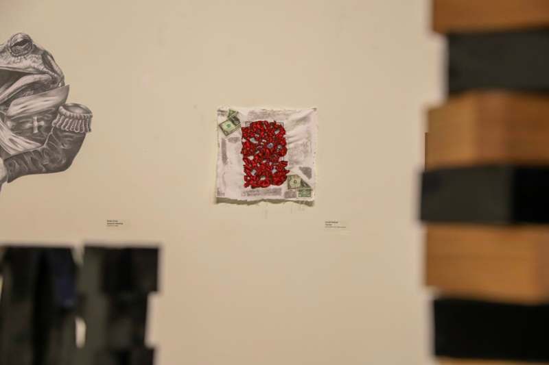 a piece of paper with money on it