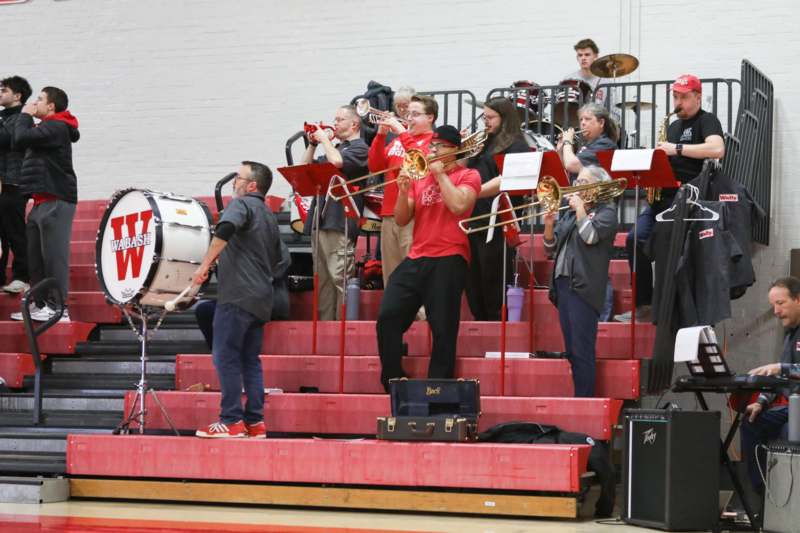 a group of people playing instruments