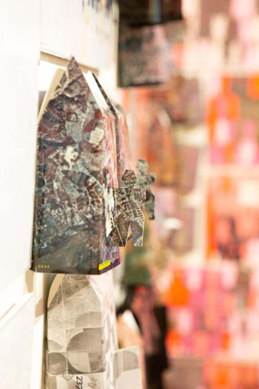 a close up of a piece of paper