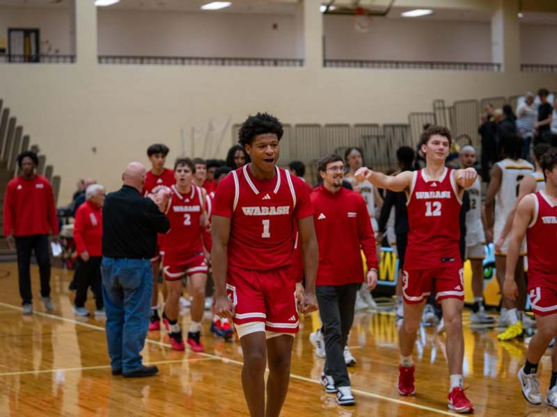 a group of people in a gym