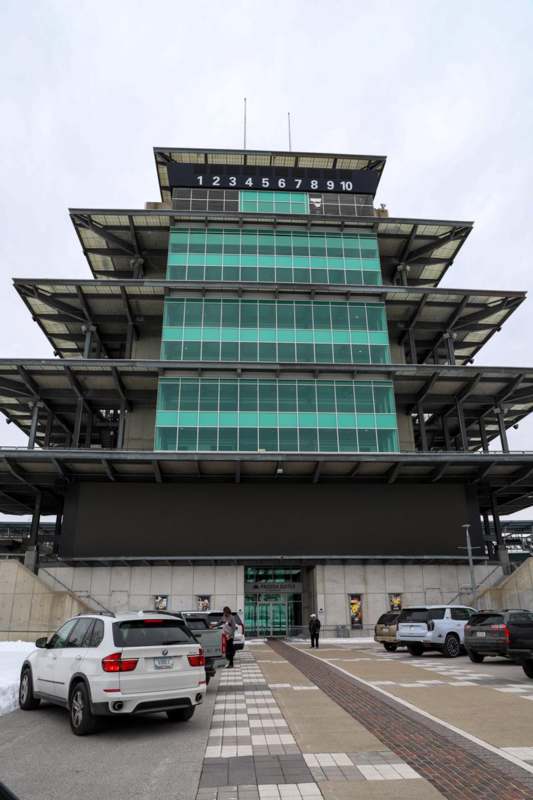 a large building with many windows