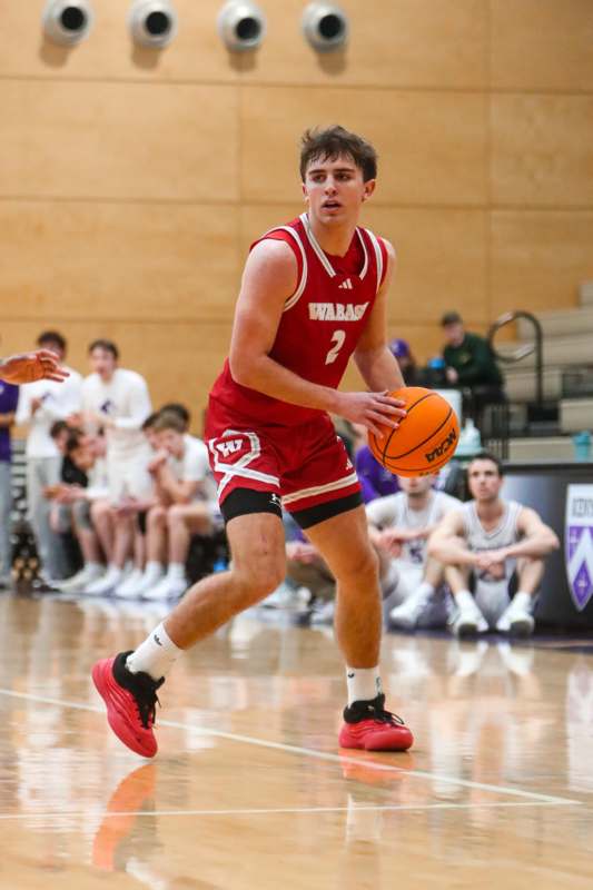 a man in a basketball uniform dribbling a basketball