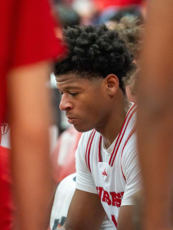 a man in a white shirt