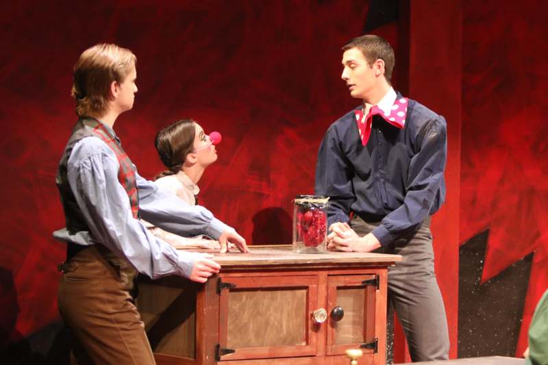 a group of people on a stage