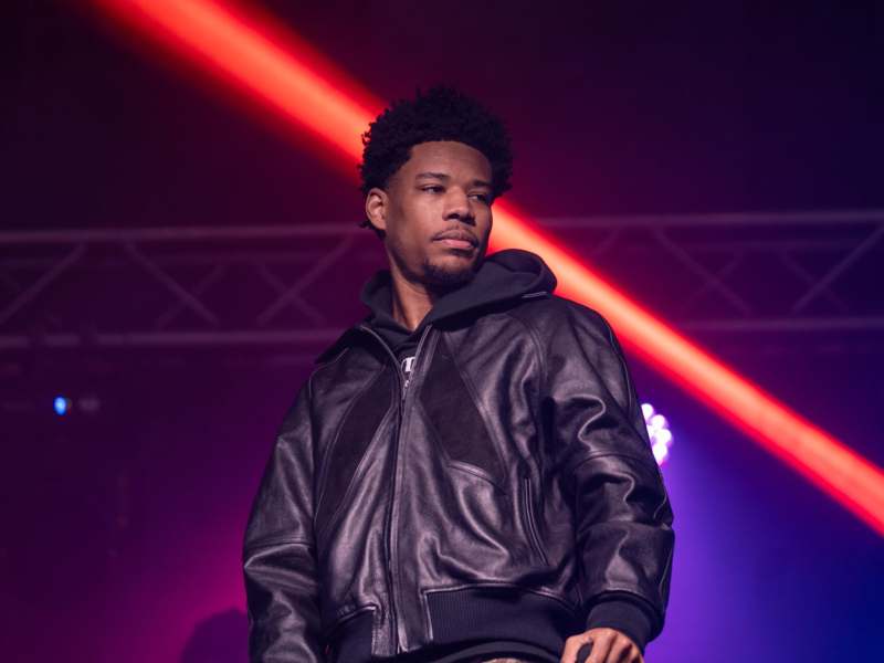 a man in a leather jacket