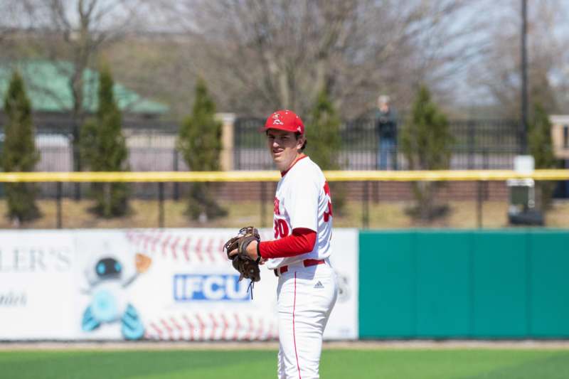a baseball player on a field