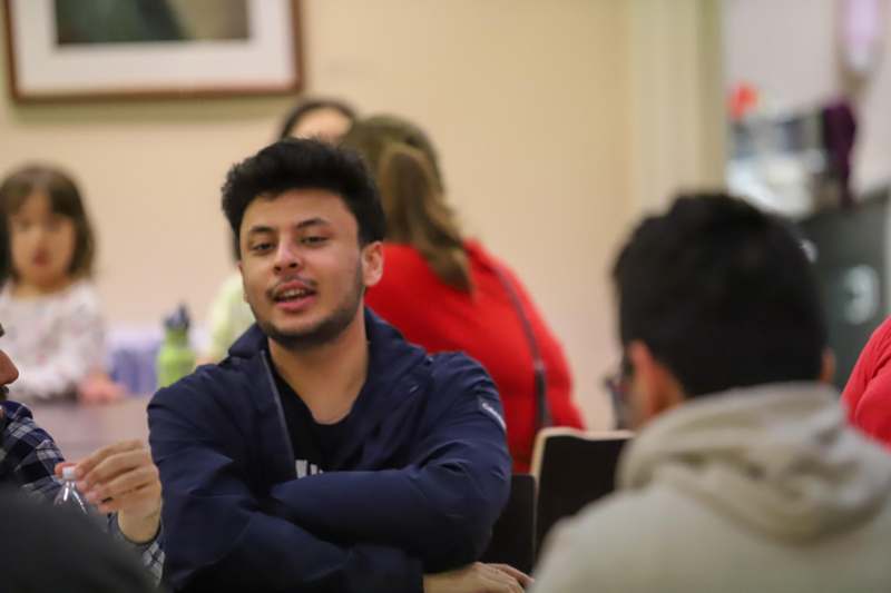 a man with his arms crossed