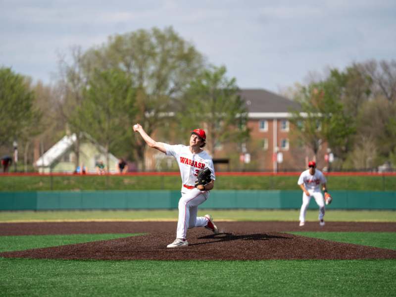 Baseball vs Eureka (03.13.26) - a baseball player throwing a ball