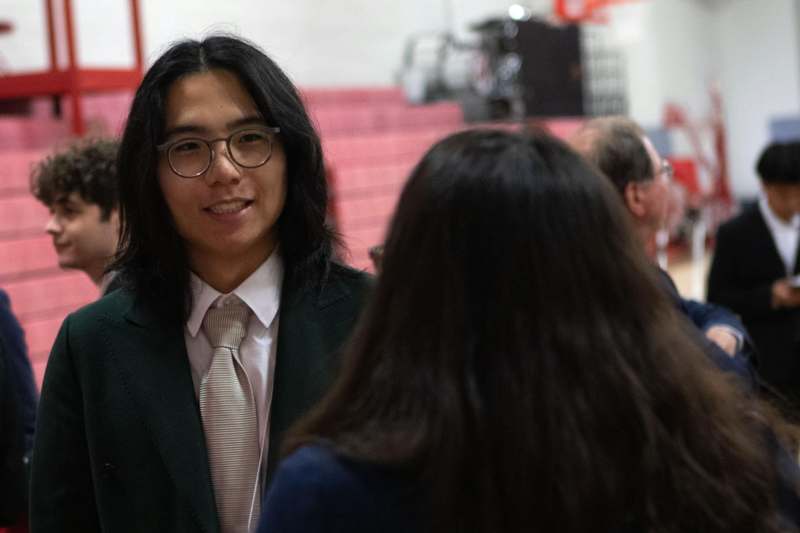 a man in a suit and tie