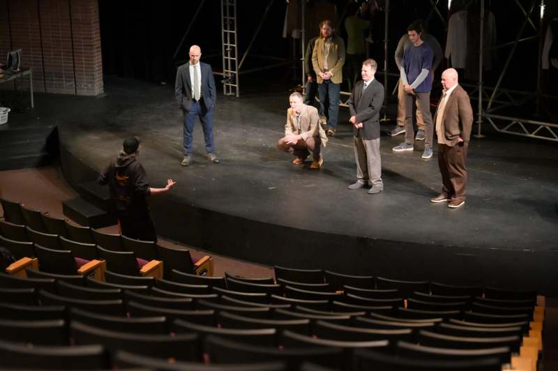 a group of men on a stage