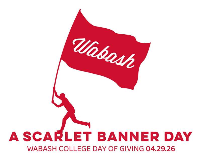Wabash College Day of Giving - 04.29.26 - AScarletBannerDay Logo