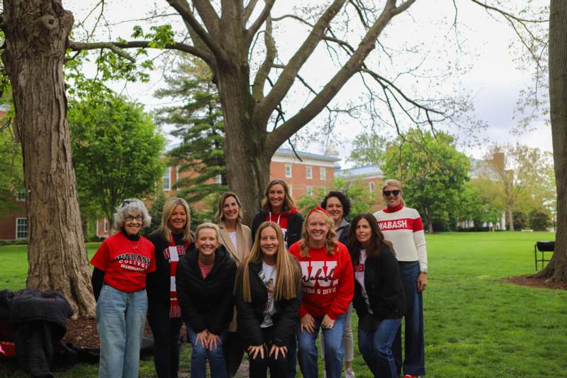 Finals Week - a group of women posing for a photo