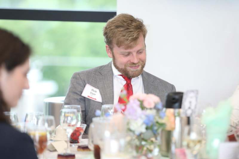 a man in a suit and tie