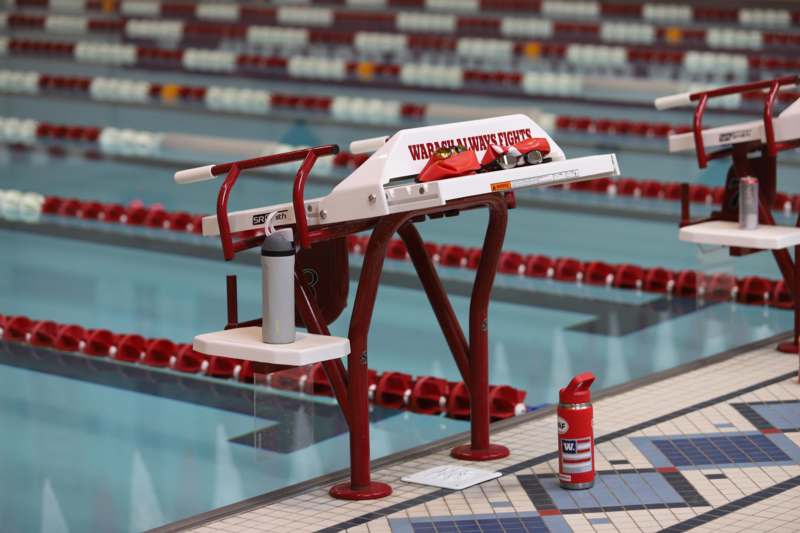 Swimming & Diving Homecoming Alumni Meet - 9.25.26 - a swimming pool with a rescue device
